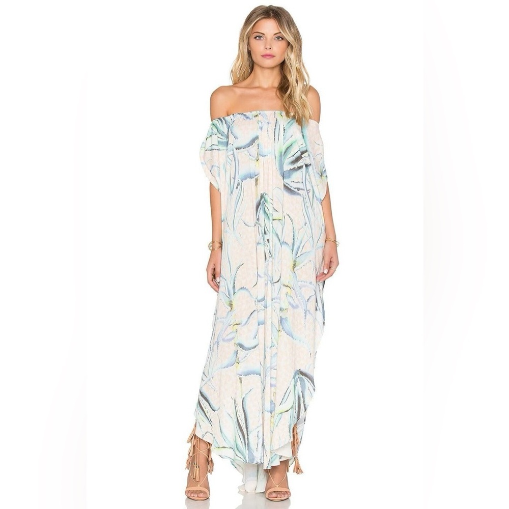 $500 MARA HOFFMAN “Dashiki” Maxi Dress Kaftan Vacation Cover Up